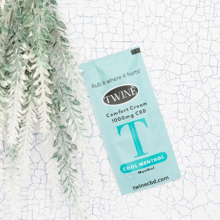 Travel Size CBD Topical Cream 99% Pure Organic CBD Isolate THC Free-Cool Menthol