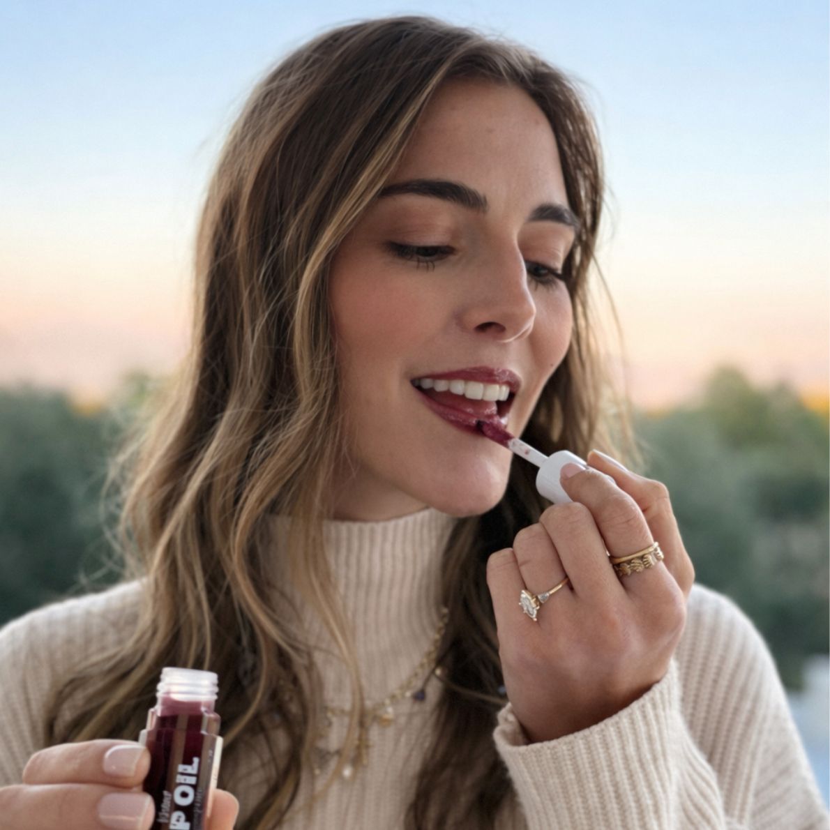 Black Cherry Lip Oil