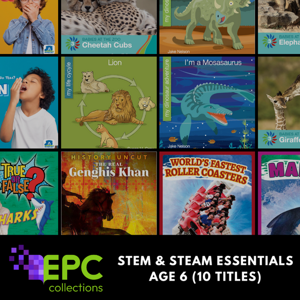 STEM  & STEAM Essentials for International Classrooms - Age 6 (10 Titles) STEM  & STEAM Essentials for International Classrooms - Age 6 (10 Titles)