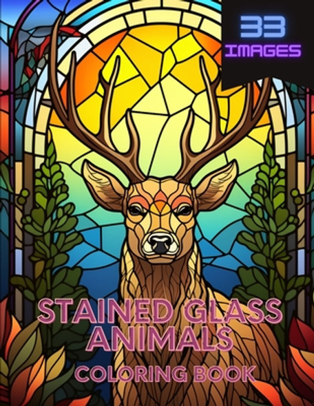 Stained Glass Animals (Paperback)