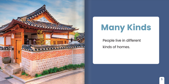 Around the World: Homes Around the World (Hardcover)