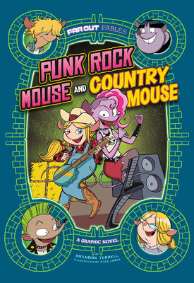 Punk Rock Mouse and Country Mouse: A Graphic Novel (Hardcover)