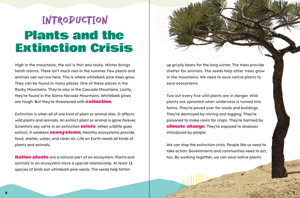 Take Action: Save Native Plants (Hardcover)