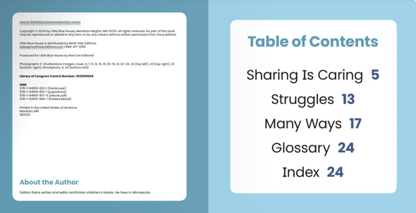 Civic Skills and Values: Sharing (Hardcover)