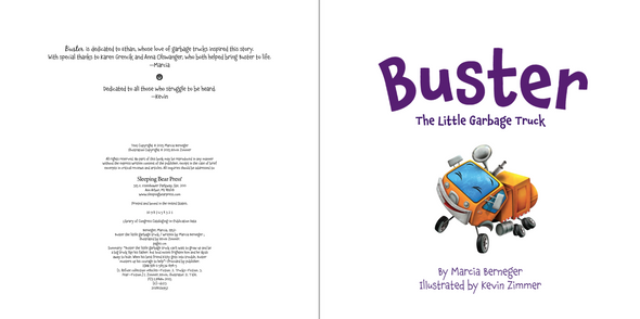 Buster the Little Garbage Truck (Hardcover)