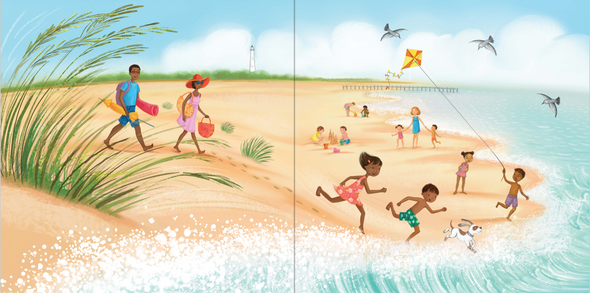 Sandy Feet! Whose Feet? (Hardcover)