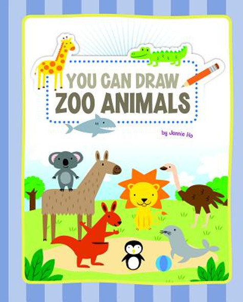You Can Draw Zoo Animals (Hardcover)
