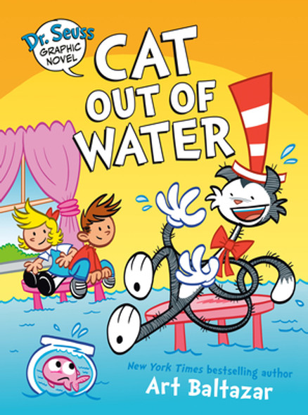 Dr. Seuss Graphic Novel: Cat Out of Water: A Cat in the Hat Story (Library Binding)