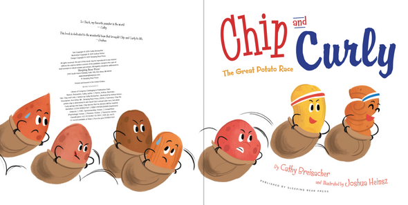 Chip and Curly: The Great Potato Race (Hardcover)