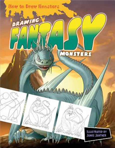 Drawing Fantasy Monsters (Library Binding)