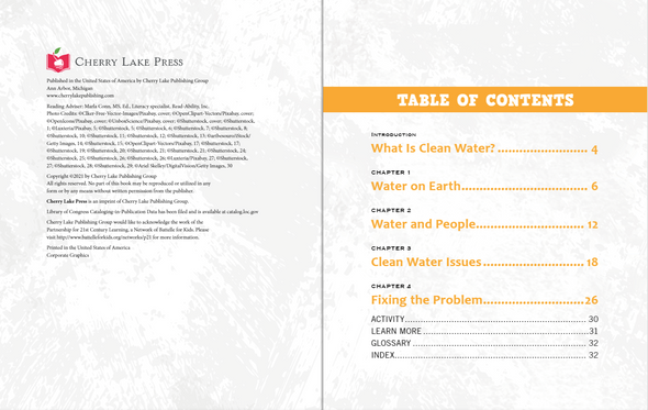 Enviro-Graphics: Clean Water in Infographics (Paperback)