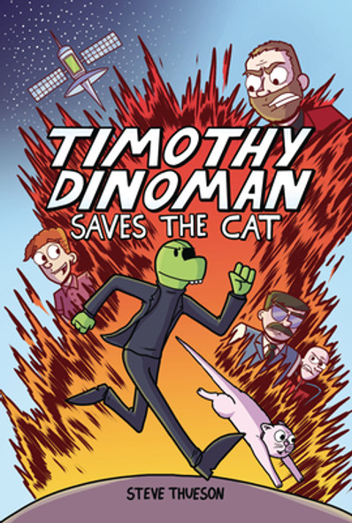 Timothy Dinoman Saves the Cat: Book 1 (Paperback)