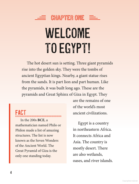 World Passport: Your Passport to Egypt (Hardcover)