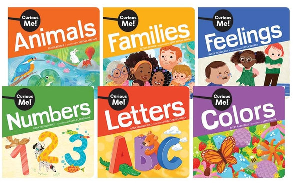 Curious Me!(tm) Board Books Complete Series 6-Book Set (Board Books)