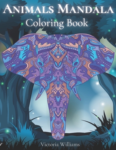 Animals Mandala Coloring Book: Animals Doodle and Mandala Patterns Coloring Book with Cute Animal (Paperback)