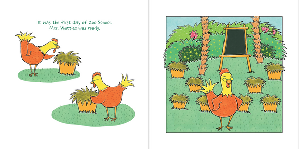 First Day at Zoo School (Hardcover)