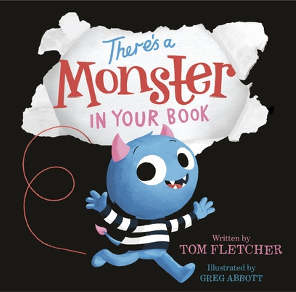 There's a Monster in Your Book: A Funny Monster Book for Kids and Toddlers (Hardcover)