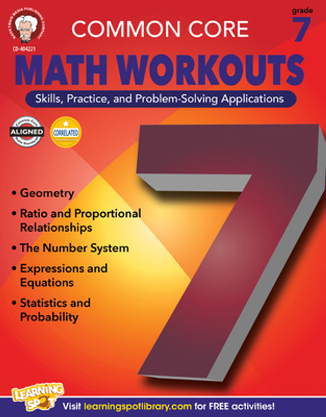 Common Core Math Workouts, Grade 7 (Paperback)