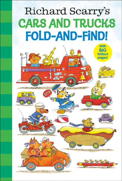 Richard Scarry's Cars and Trucks Fold-And-Find! (Hardcover)