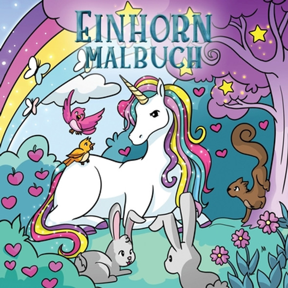 Einhorn Malbuch: Für Kinder im Alter von 4-8 Jahren (Paperback)