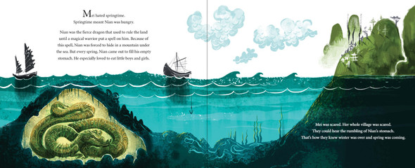Nian, The Chinese New Year Dragon (Hardcover)