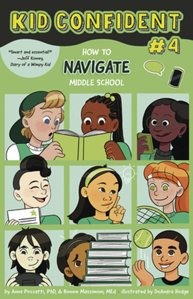 How to Navigate Middle School: Kid Confident Book 4 (Hardcover)