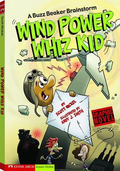 Wind Power Whiz Kid: A Buzz Beaker Brainstorm (Paperback)