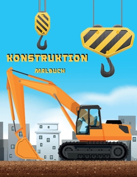 Konstruktion Malbuch: Aktivitätsbuch für Kinder (Paperback)