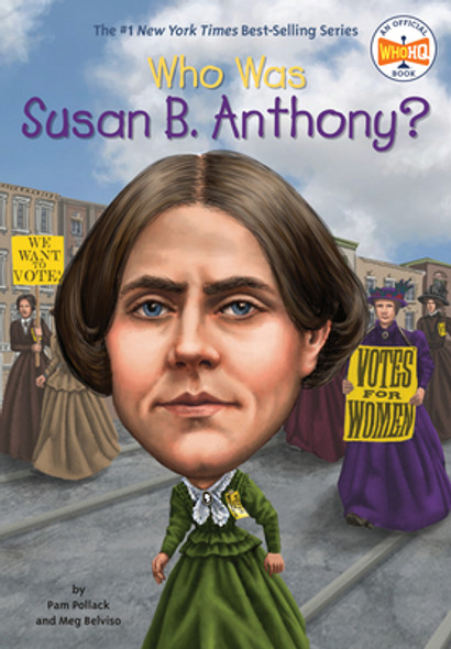 Who Was Susan B. Anthony? (Paperback)