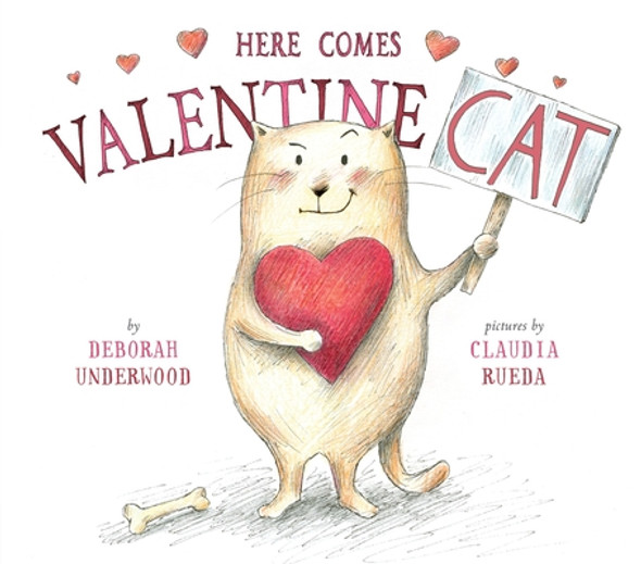Here Comes Valentine Cat (Hardcover)