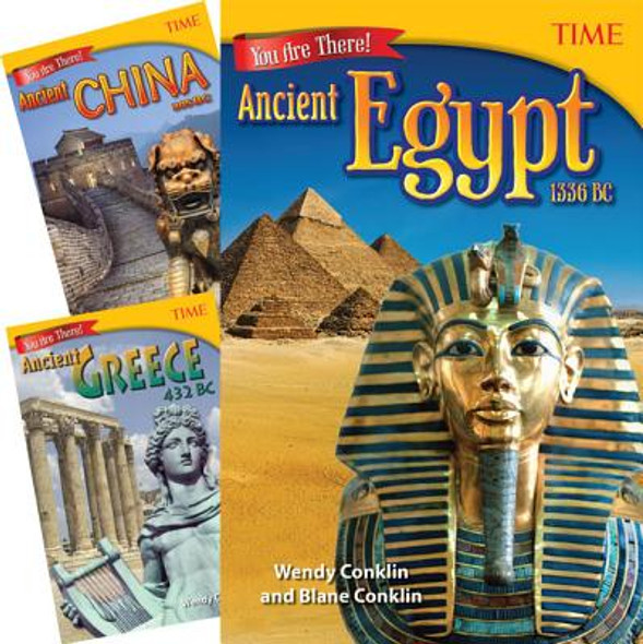Time(r) You Are There! Ancient Times: 3-Book Set (Hardcover)