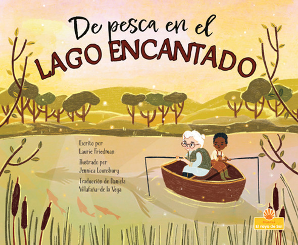 de Pesca En El Lago Encantado (Fishing in Magic Lake) (Library Binding)