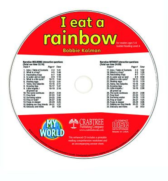 I Eat a Rainbow - CD Only (Hardcover)
