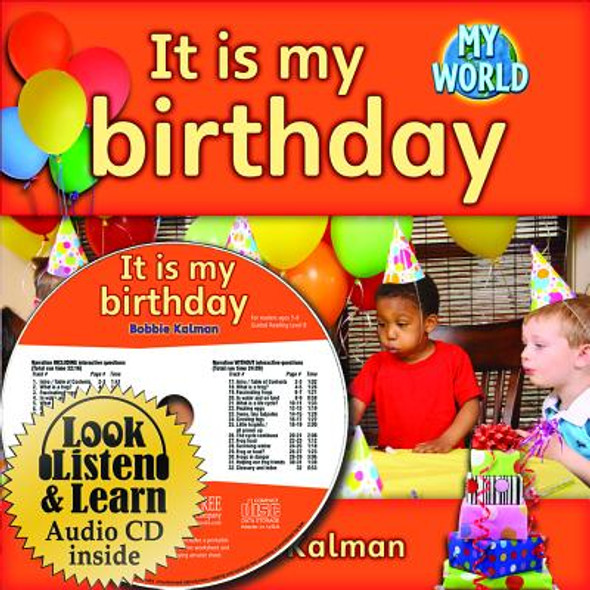 It Is My Birthday - CD + Hc Book - Package (Hardcover)