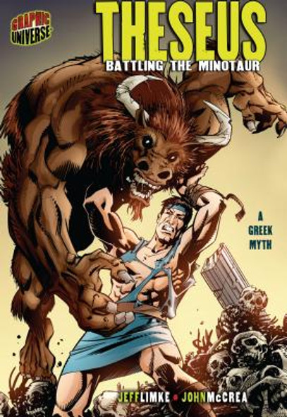 Theseus: Battling the Minotaur [A Greek Myth] (Paperback)