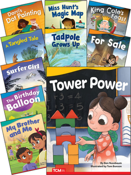 Literary Text 2nd Ed Grade 1 Set 3: 10-Book Set (Paperback)