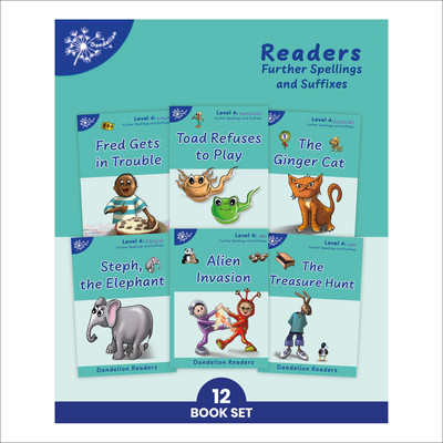 Phonic Books Dandelion Readers Further Spellings and Suffixes Level 4: (Alternative Spellings for Vowels and Consonants, Alternative Sounds for the Sp (Paperback)