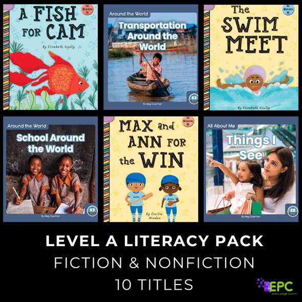 Level A Literacy Fiction/Nonfiction Pack (10 Titles)