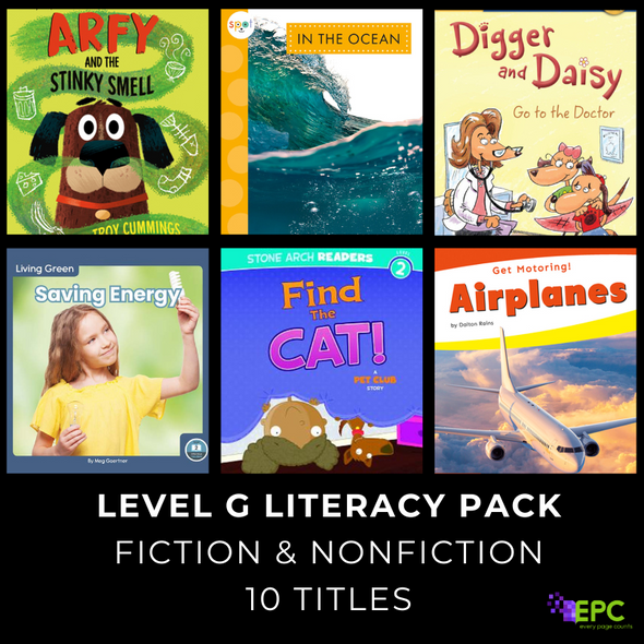 Level G Literacy Fiction/Nonfiction Pack (10 Titles)