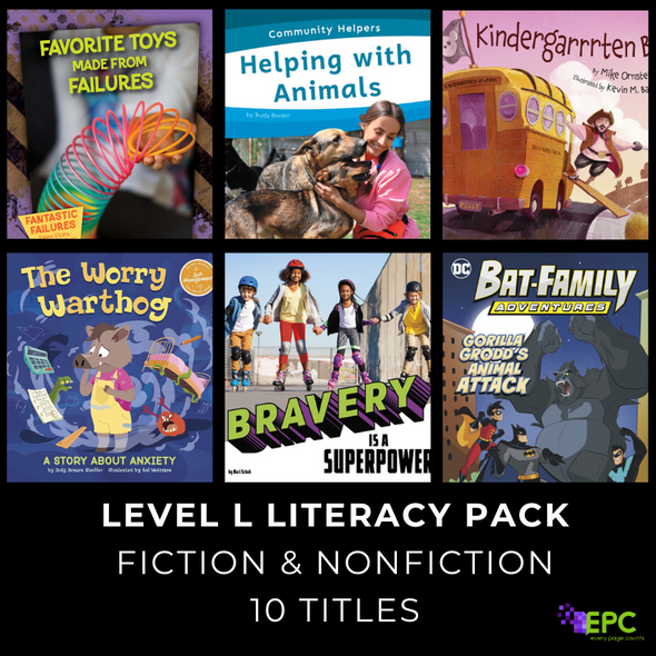 Level L Literacy Fiction/Nonfiction Pack (10 Titles)
