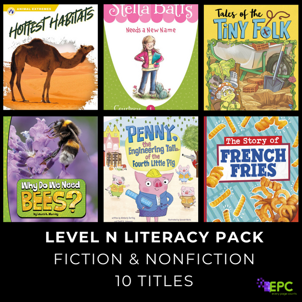 Level N Literacy Fiction/Nonfiction Pack (10 Titles)