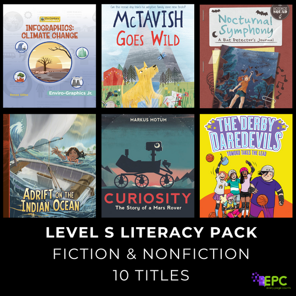 Level S Literacy Fiction/Nonfiction Pack (10 Titles)