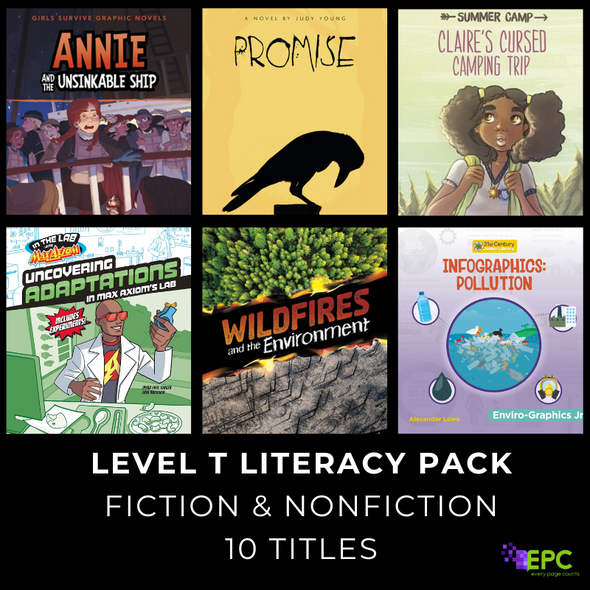 Level T Literacy Fiction/Nonfiction Pack (10 Titles)