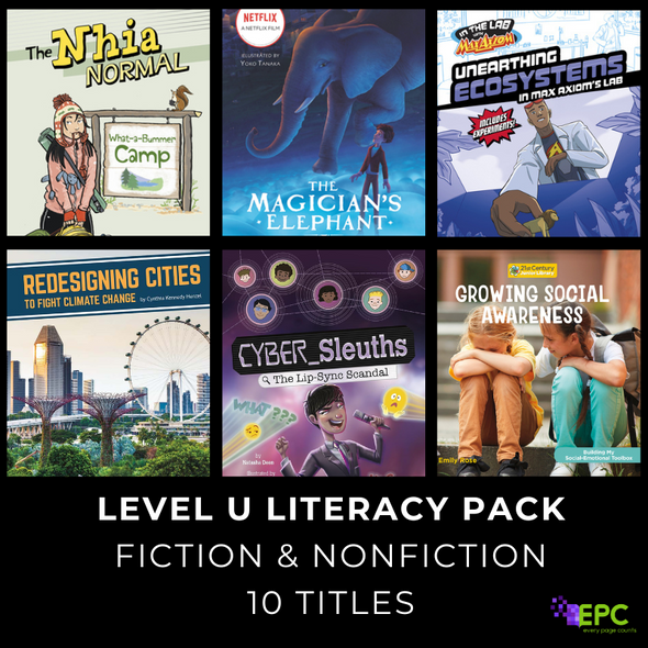 Level U Literacy Fiction/Nonfiction Pack (10 Titles)