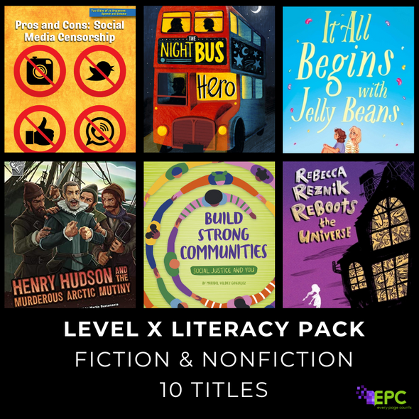 Level X Literacy Fiction/Nonfiction Pack (10 Titles)