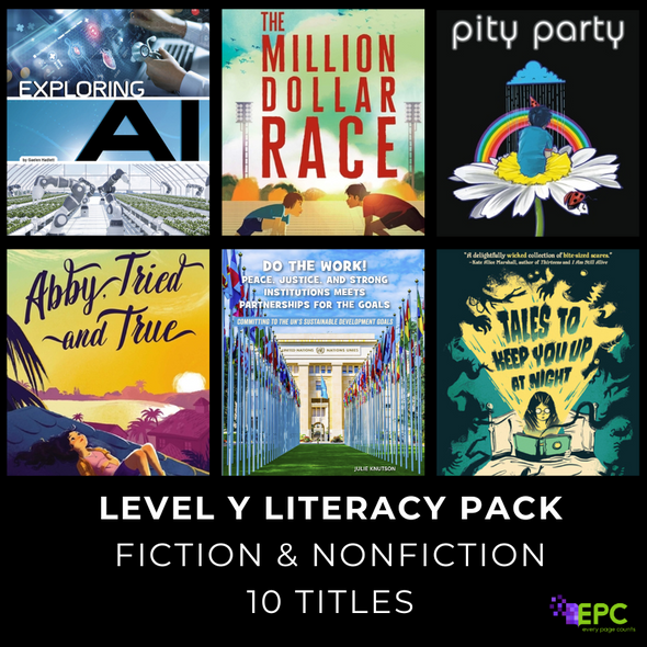 Level Y Literacy Fiction/Nonfiction Pack (10 Titles)