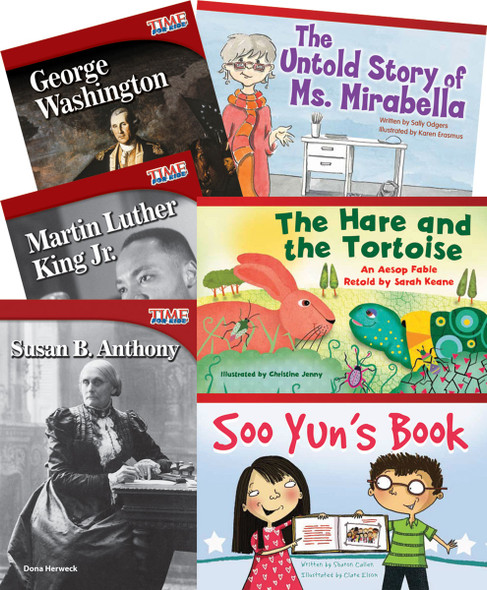 Motivational Figures and Characters 6-Book Set,  (Paperback) Motivational Figures and Characters 6-Book Set,  (Paperback)