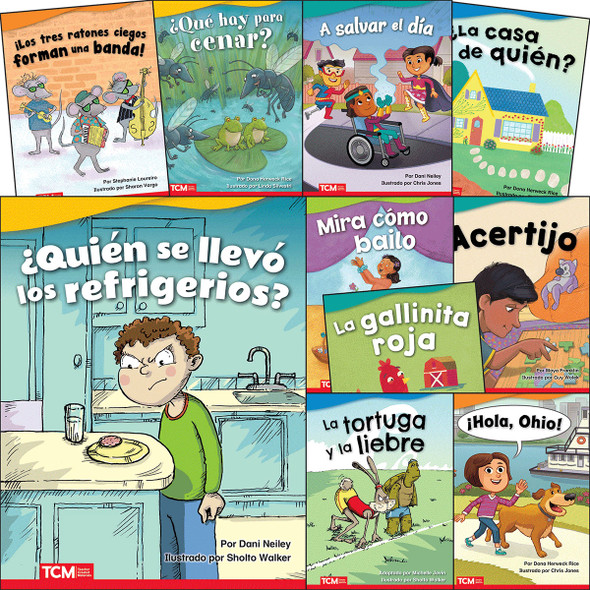 Literary Text Grade K Set 3 Spanish: 10-Book Set,  (Multi-item Shrinkwrapped) Literary Text Grade K Set 3 Spanish: 10-Book Set,  (Multi-item Shrinkwrapped)