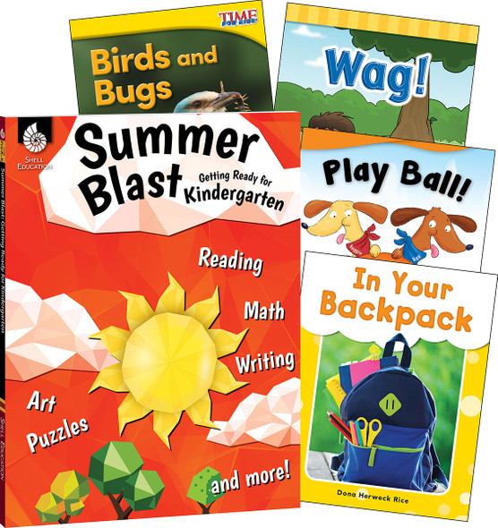 Learn-at-Home: Summer Reading Bundle Grade K: 5-Book Set,  (Paperback)