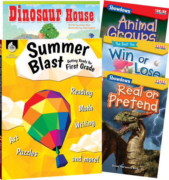 Learn-at-Home: Summer Reading Bundle Grade 1: 5-Book Set,  (Paperback) Learn-at-Home: Summer Reading Bundle Grade 1: 5-Book Set,  (Paperback)